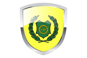 Raja of Perlis Text Art flag