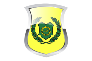National Flag of Raja of Perlis Clipart flag