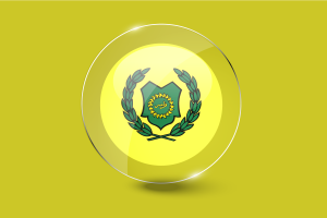 Raja of Perlis Flag Vector Art flag
