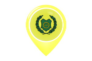 Love of Raja of Perlis Heart Shape flag