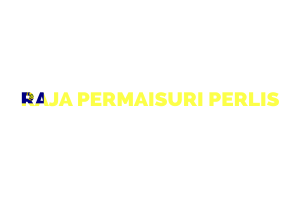 Raja Permaisuri Perlis Text Art flag