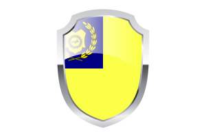 Raja Permaisuri Perlis Shield Logo flag