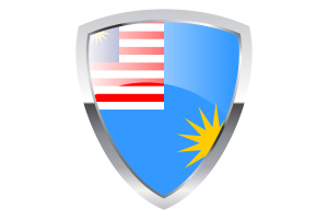 Royal Malaysian Air Force Shield Flag flag