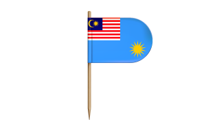 Royal Malaysian Air Force Flag for Desk, Table flag