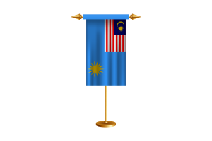 Royal Malaysian Air Force Ceremonial Flag Vector Free flag