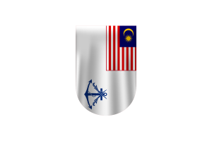 Royal Malaysian Navy Flag Vector Free Dowanlod (SVG, PNG) flag