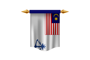 Royal Malaysian Navy Flag Royal Banner flag