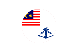 Royal Malaysian Navy Flag Circle Vector Free flag