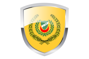 National Flag of Sultan of Kedah Clipart flag