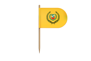 Sultan of Kedah Flag for Desk, Table flag