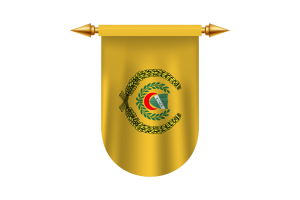 Sultan of Kedah Flag Emblem Vector Images flag