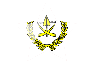 Sultan of Pahang Flag Star Icon flag