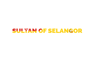 Sultan of Selangor Text Art flag
