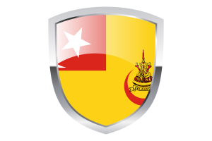 National Flag of Sultan of Selangor Clipart flag