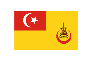 Sultan of Selangor Flag Vector Illustration flag