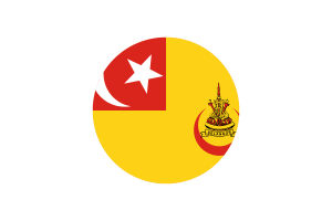 Sultan of Selangor Flag Circle Vector Free flag