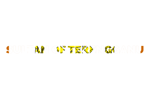Sultan of Terengganu Text Art flag