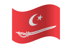 Aceh Sultanate Flag flag