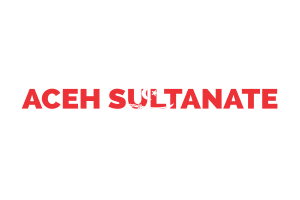 Aceh Sultanate Text Art flag