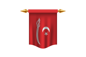 Aceh Sultanate Flag Royal Banner flag