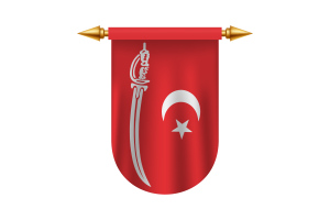 Aceh Sultanate Flag Emblem Vector Images flag