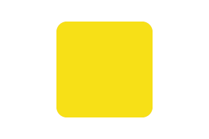 Bruneian Sultanate Flag Square Rounded Shape flag