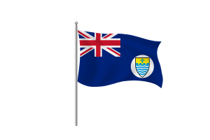 Crown Colony of Penang Flag Clipart flag