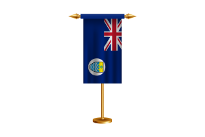 Crown Colony of Penang Ceremonial Flag Vector Free flag