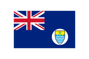 Crown Colony of Penang Flag Vector Illustration flag