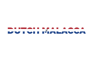 Dutch Malacca Text Art flag