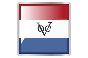 Dutch Malacca Flag Square icon flag