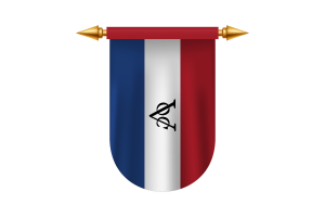 Dutch Malacca Flag Emblem Vector Images flag