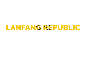 Arte de Texto da República de Lanfang flag