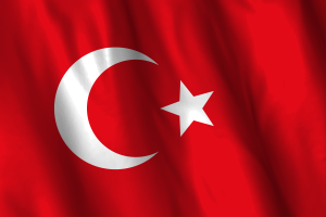 National Flag of Ottoman Empire flag