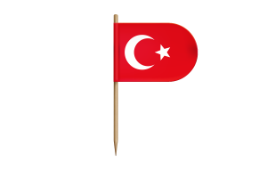 Ottoman Empire Flag for Desk, Table flag
