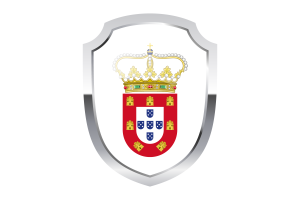 Portuguese Malacca Shield Logo flag