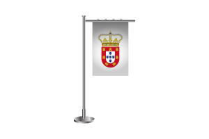 Portuguese Malacca Standing Flag flag