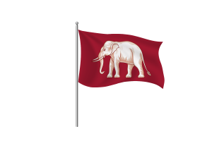 Siamese sovereignty Flag Clipart flag