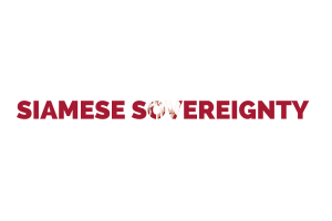 Siamese sovereignty Text Art flag