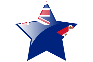 Icono de Estrella de la Bandera de los Asentamientos de los Estrechos flag