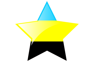 Sultanate of Bulungan Flag Star Icon flag