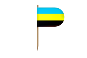 Sultanate of Bulungan Flag for Desk, Table flag