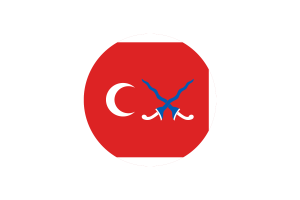 Sultanate of Mataram Flag Circle Vector Free flag