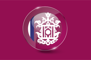 Sultanate of Sulu Flag Glossy Round Button flag