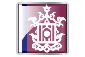 Sultanate of Sulu Flag Square icon flag