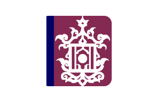 Sultanate of Sulu Flag Square Rounded Shape flag