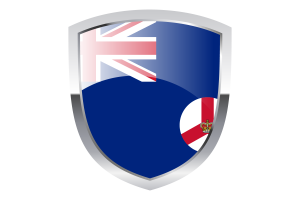 National Flag of Colony of Singapore Clipart flag