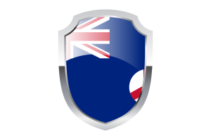 Colony of Singapore Shield Logo flag