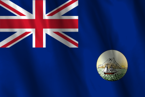 National Flag of Crown Colony of Labuan flag