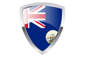 Crown Colony of Labuan Shield Flag flag